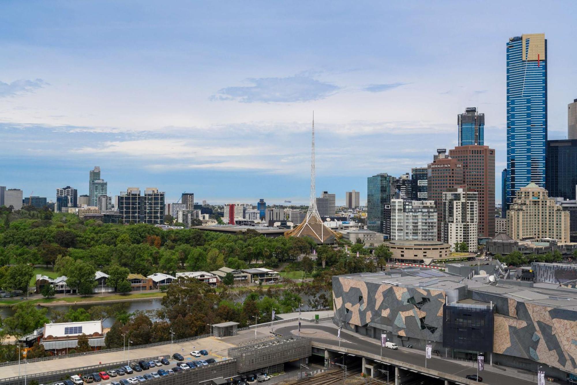 Adina Apartment Hotel Melbourne Flinders Street Exterior foto